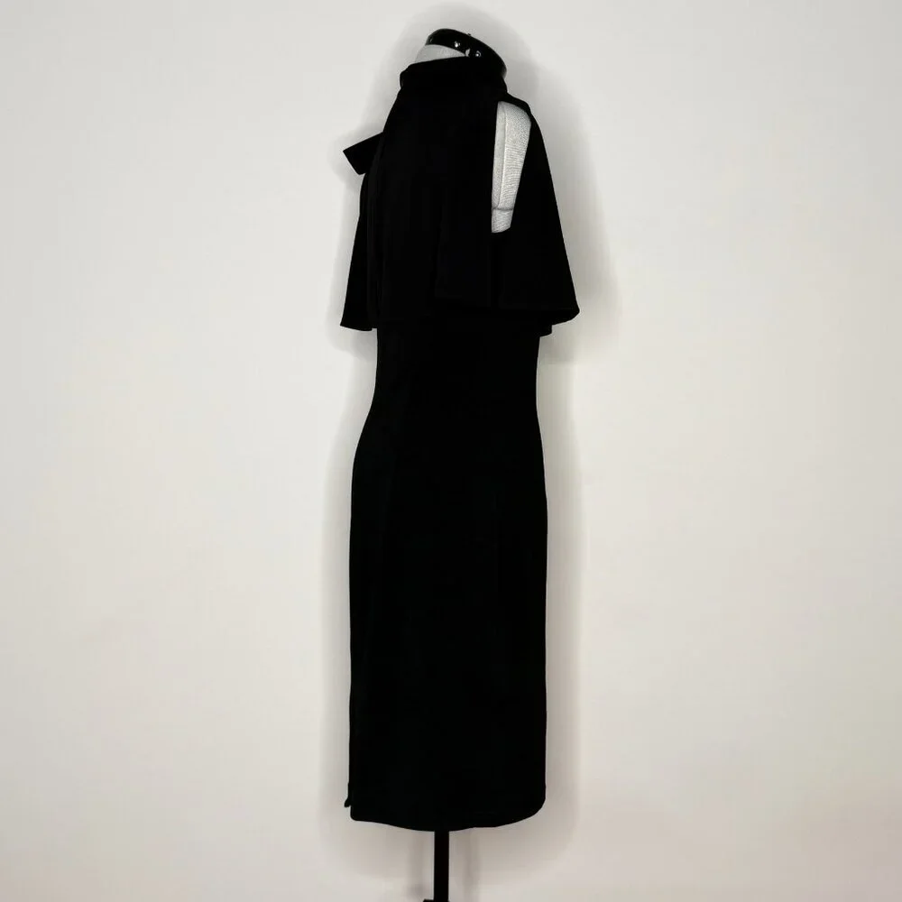 Aisize Vintage Style Capelet Sheath Dress - Picture 7 of 11